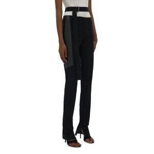 Helmut Lang Panel waist-strap Skinny Trousers